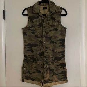 Hudson Camo Romper